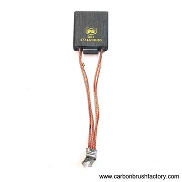 Līdzstrāvas vilces motora oglekļa suka DE7 DE7000 oglekļa birstes